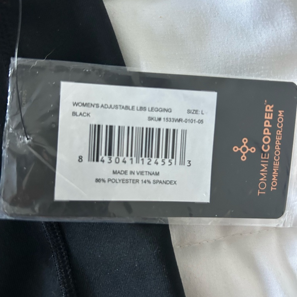 NWT Tommie Copper Adjustable leggings Large - Picture 7 of 7